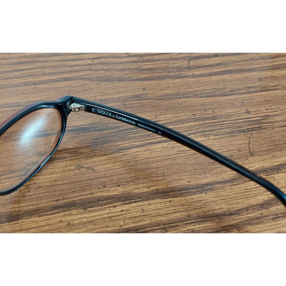 Dolce & Gabbana Petite Eyeglasses DG 712 301 Frames Only Black Tortoise